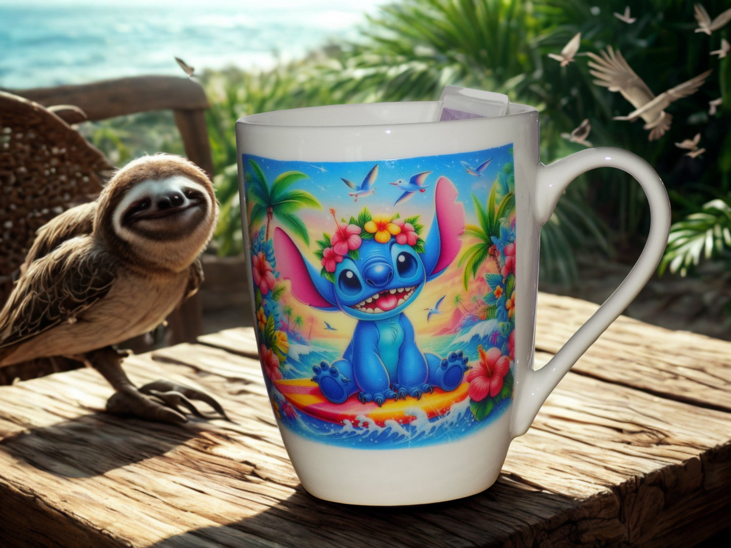 Aloha Stitch!!! Stitch Inspired 10 OZ Coffee Mug