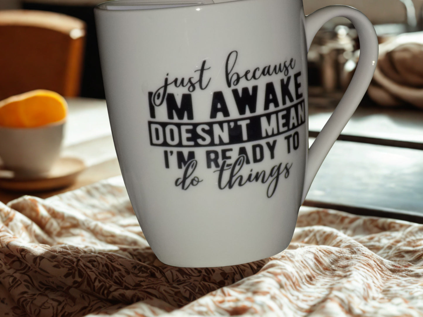 10 ounce Coffee Mug For Non-Morning People