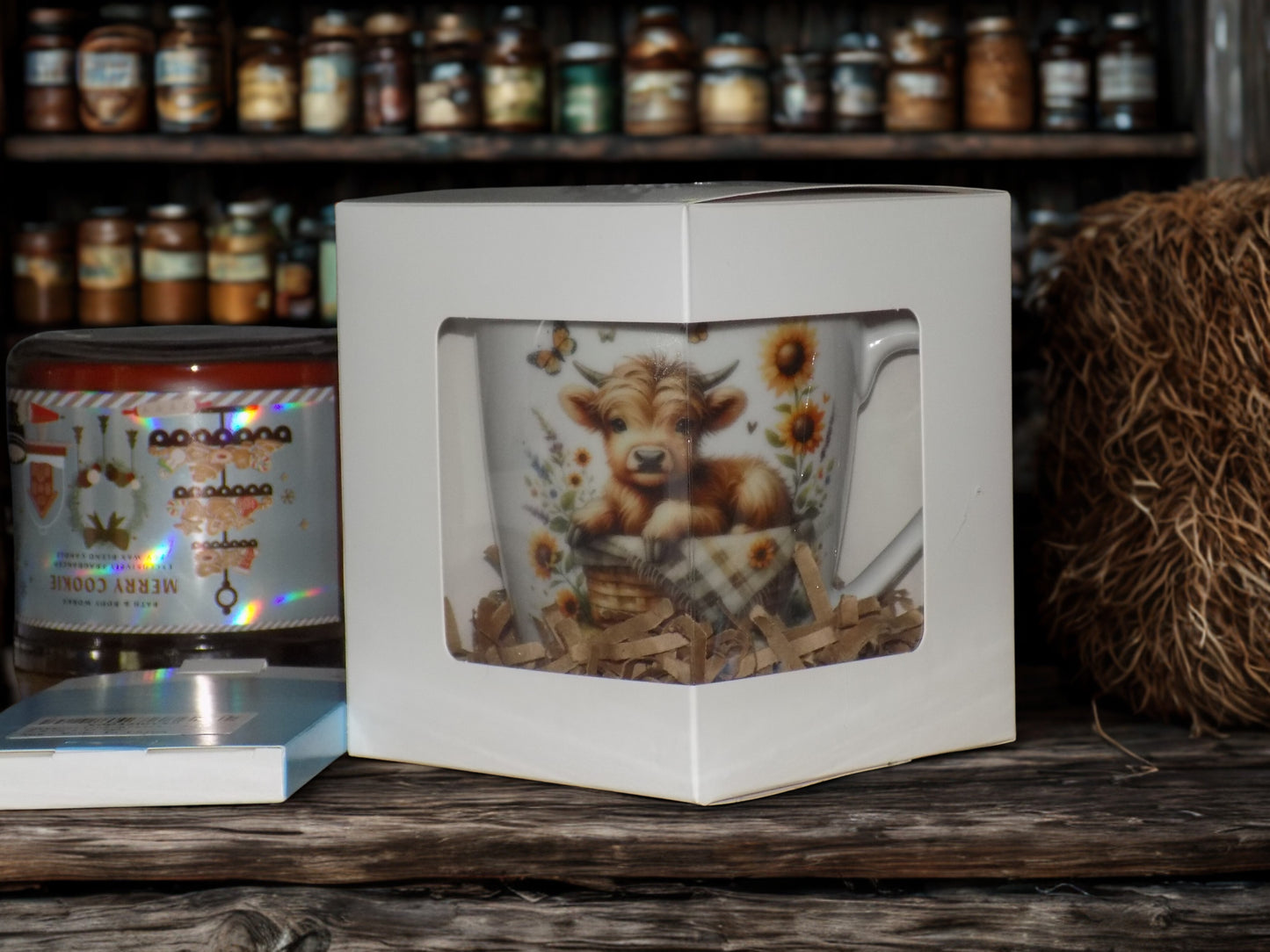 Adorable Highland Cow Coffee Mug
