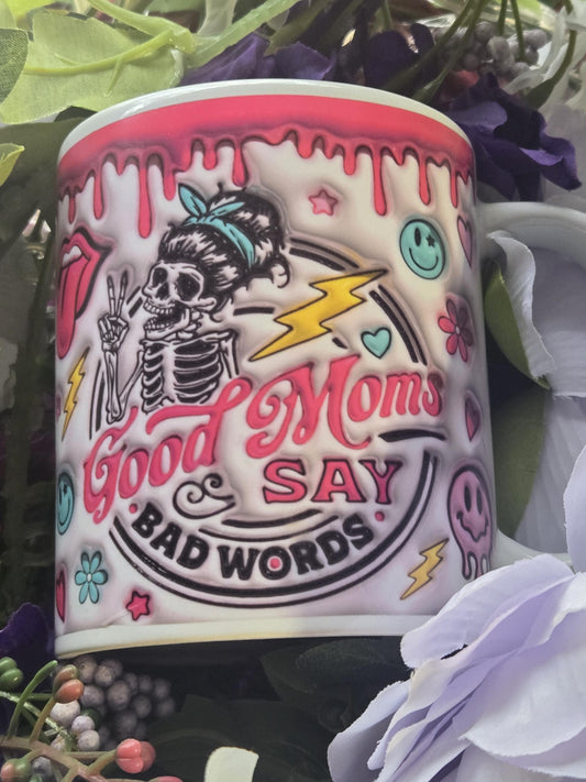 Bad Words Coffee Mug - 12 oz